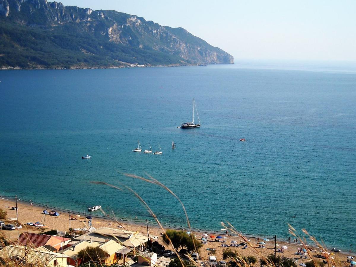 Kostas Apartments & Studios Agios Georgios Pagon Eksteriør bilde